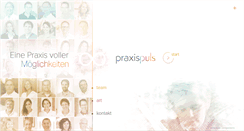 Desktop Screenshot of praxispuls.de